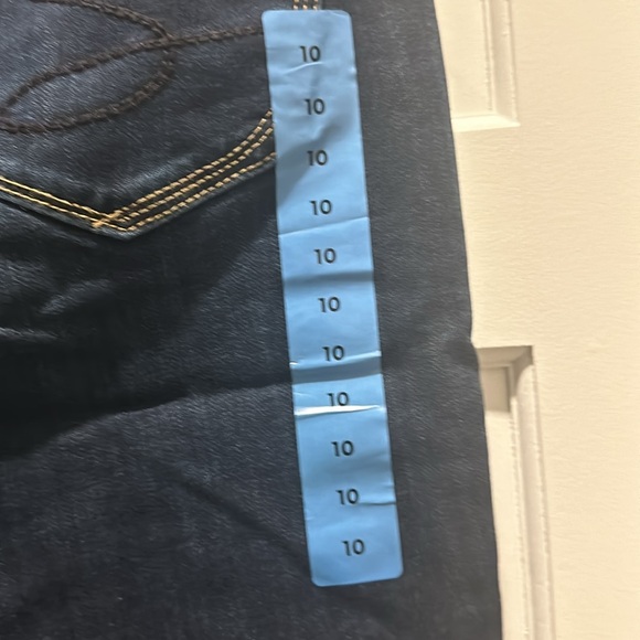 Seven7 Tummyless High Rose Skinny Jean size 10. McKay Dark Wash. NEW WITH TAGS - Picture 2 of 5